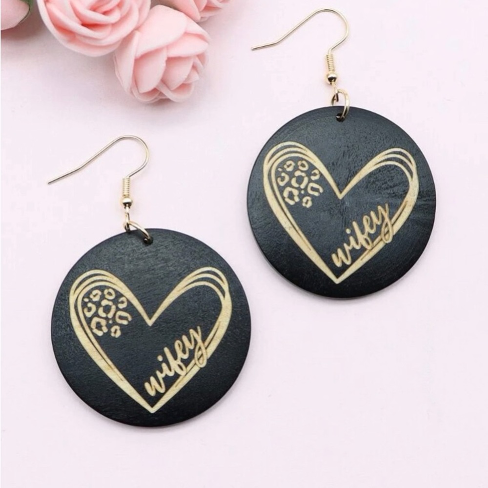 Wifey earrings